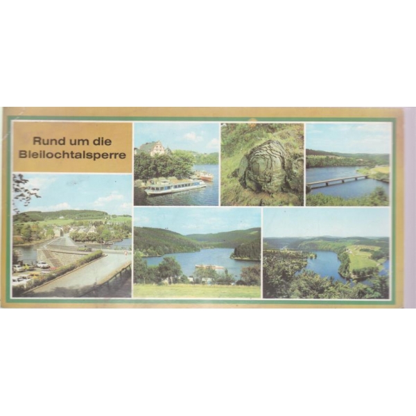 Rund um die Bleiochtalsperre-kartichka