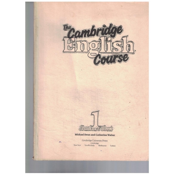 The Cambrige English course 1