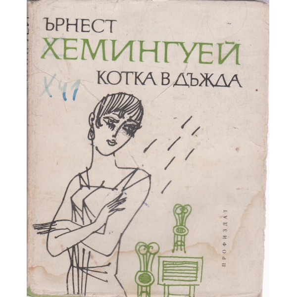 Котка в дъжда